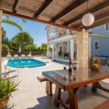 Luxury Villa Vanato & Pool Koukounariá 외부 사진