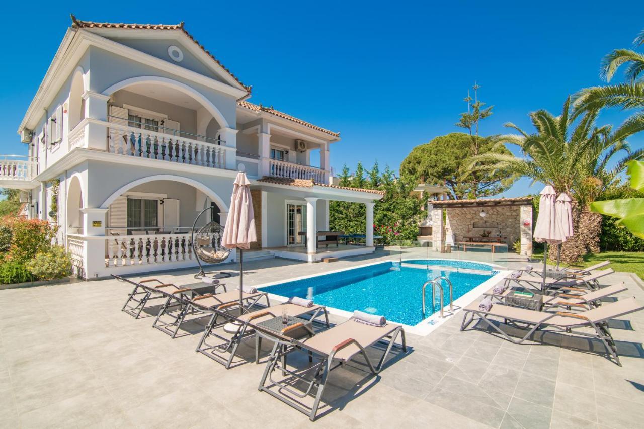 Luxury Villa Vanato & Pool Koukounariá 외부 사진