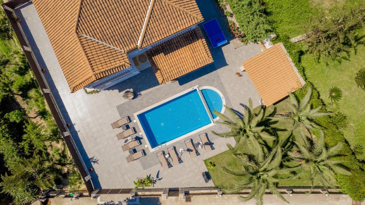 Luxury Villa Vanato & Pool Koukounariá 외부 사진