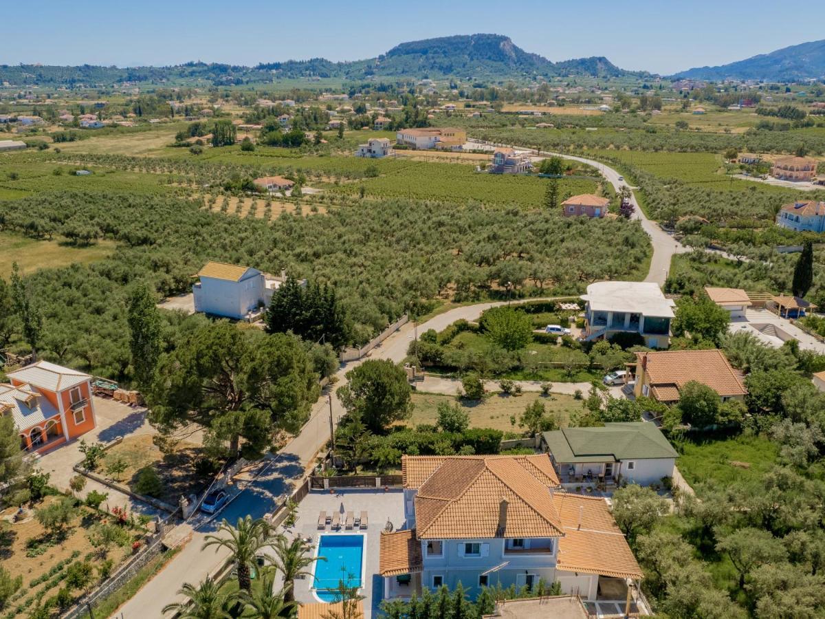 Luxury Villa Vanato & Pool Koukounariá 외부 사진