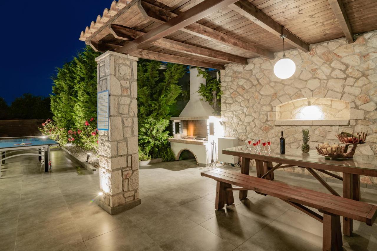 Luxury Villa Vanato & Pool Koukounariá 외부 사진