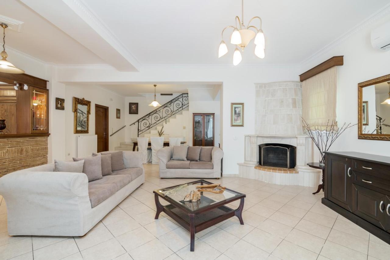 Luxury Villa Vanato & Pool Koukounariá 외부 사진