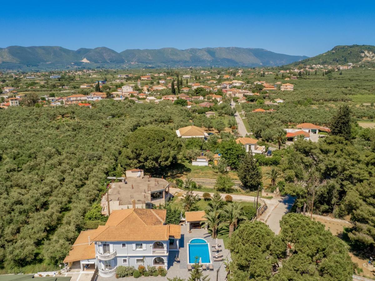 Luxury Villa Vanato & Pool Koukounariá 외부 사진