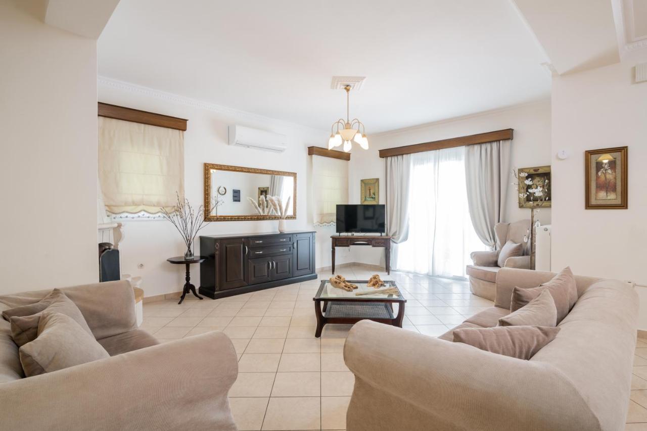 Luxury Villa Vanato & Pool Koukounariá 외부 사진