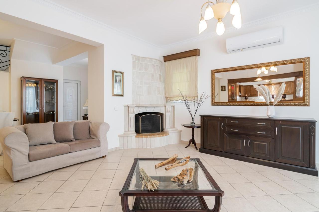 Luxury Villa Vanato & Pool Koukounariá 외부 사진